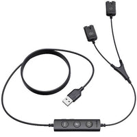 yealink training cable for connecting 2 headsets together