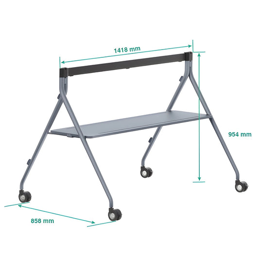 Yealink Floor Stand MB-FS-P860T – Mobile Stand for 86″ MeetingBoard