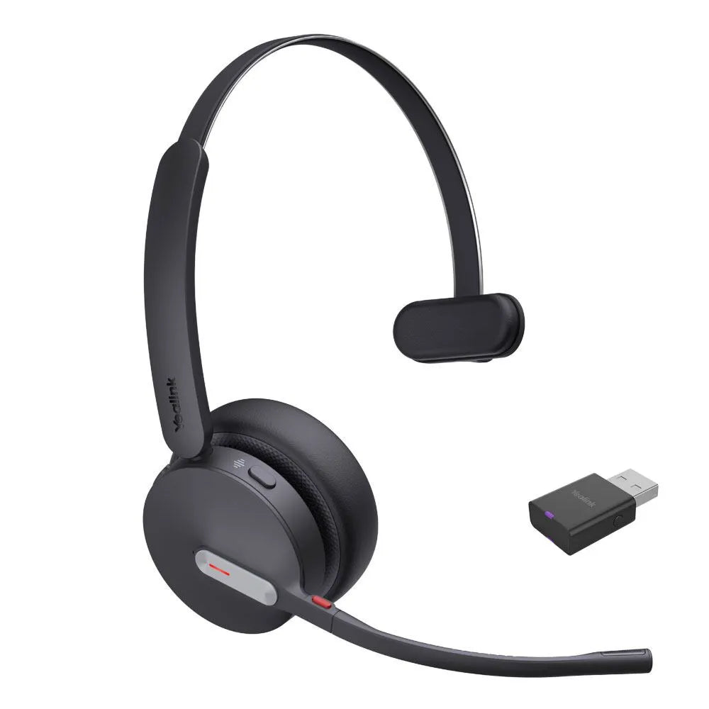 yealink wh64 wireless headset with bluetooth dongle