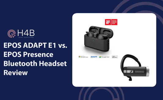EPOS ADAPT E1 vs. EPOS Presence Bluetooth Headset Review
