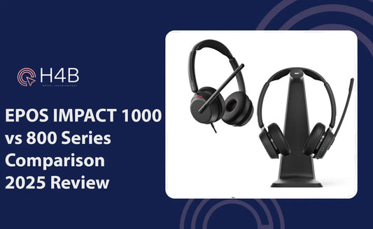 EPOS IMPACT 1000 vs 800 Series Comparison 2025