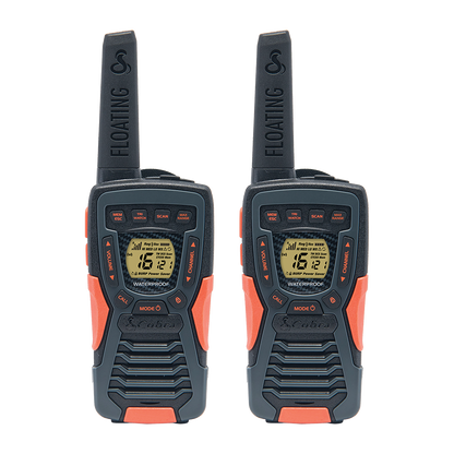 Cobra AM1055 Waterproof PMR446 Twin Pack 2 Way Radio - Walkie Talkie