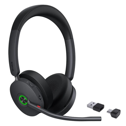 yealink BH74 Teams bluetooth headset with usb-a and ub-c dongle