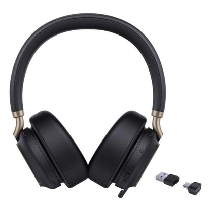 yealink BH76 Plus headset with usb-a- to usb-c bluetooth dongle