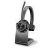 Poly Voyager 4310-M USB Bluetooth Headset on stand