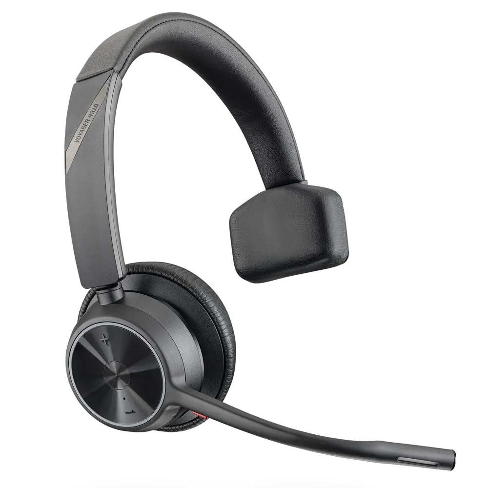 Poly Voyager 4310 UC USB Bluetooth Headset side shot