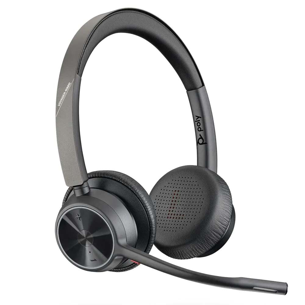 Poly Voyager 4320 Bluetooth Headset side view