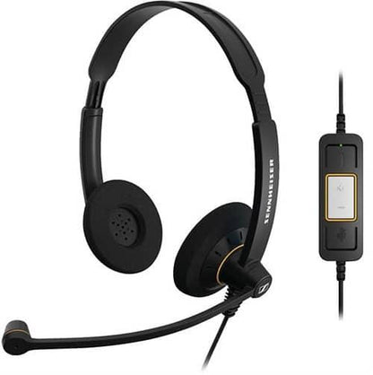 Sennheiser EPOS SC 30 SC 60 USB headset MS Lync Skype Optimised