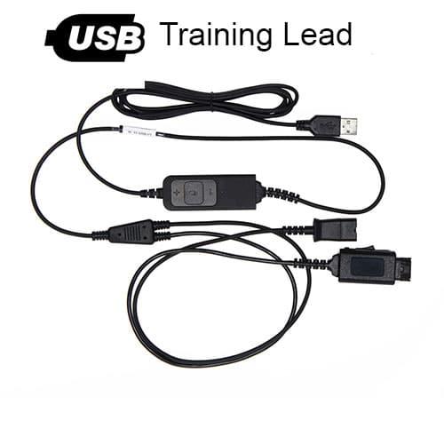 USB Headset Training Lead - USB Headset Splitter – Headsets4business